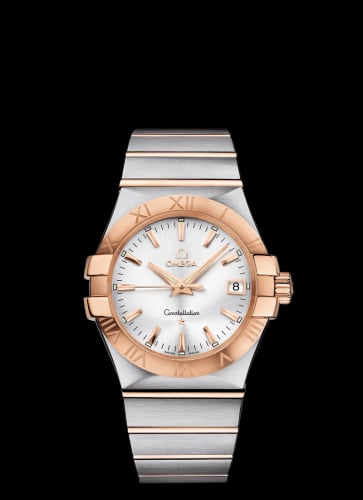 Omega Constellation Quartz 35 Stainless Steel / Red Gold / Silver