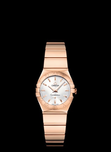 Omega Constellation Quartz 24 Polished Red Gold / Silver