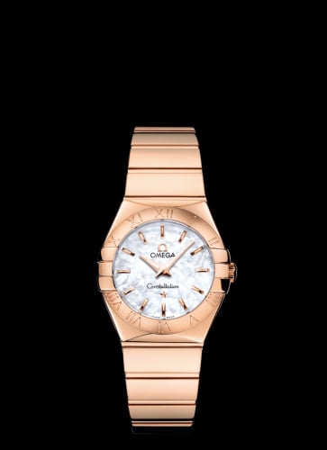 Omega Constellation Quartz 27 Polished Red Gold / MOP