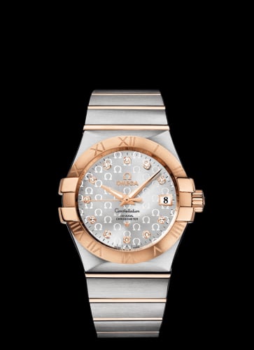 Omega Constellation Co-Axial 35 Stainless Steel / Red Gold / Silver Omega