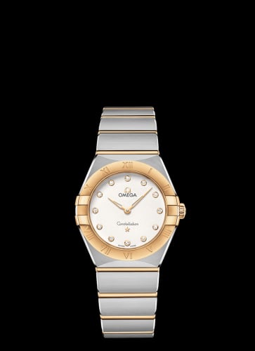 Omega Constellation Manhattan 28 Quartz Stainless Steel / Yellow Gold / Silver