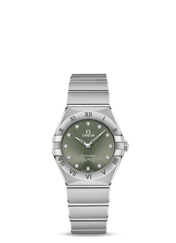 Omega Constellation Manhattan 28 Quartz Stainless Steel / Matcha