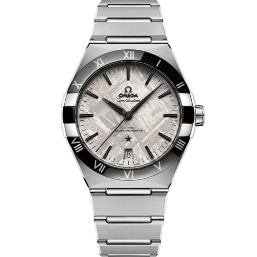 Omega Constellation Master Chronometer 41 Stainless Steel - Ceramic / Silver Meteorite