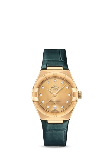 Omega Constellation Manhattan 29 Co-Axial Master Chronometer Yellow Gold / Champagne - Diamond