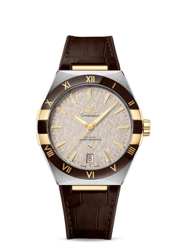 Omega Constellation Master Chronometer 41 Stainless Steel - Yellow Gold - Ceramic / Grey