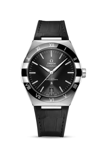 Omega Constellation Master Chronometer 41 Stainless Steel / Ceramic / Black