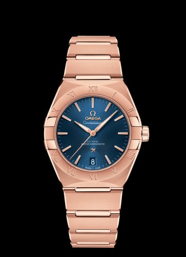 Omega Constellation Master Chronometer 36 Sedna / Blue / Bracelet