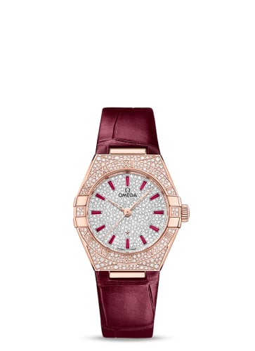 Omega Constellation Manhattan 29 Co-Axial Master Chronometer Sedna Gold / Snow