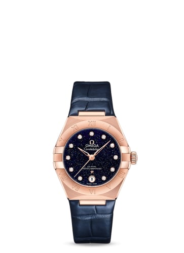Omega Constellation Manhattan 29 Co-Axial Master Chronometer Sedna Gold / Aventurine