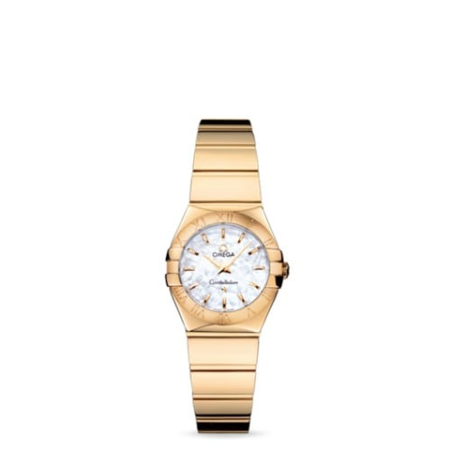 Omega Constellation Quartz 24 Polished Yellow Gold / MOP