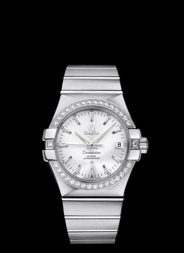 Omega Constellation Co-Axial 35 Stainless Steel / Diamond / Silver