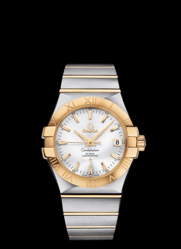 Omega Constellation Co-Axial 35 Stainless Steel / Yellow Gold / Silver