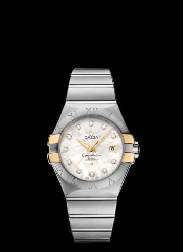 Omega Constellation Co-Axial 31 Stainless Steel / Yellow Gold Claws / MOP