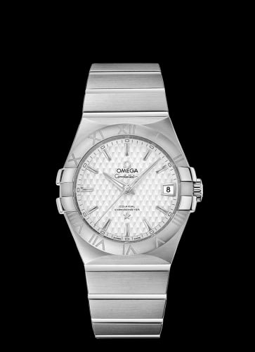 Omega Constellation Co-Axial 35 Stainless Steel / Lozenge Silver