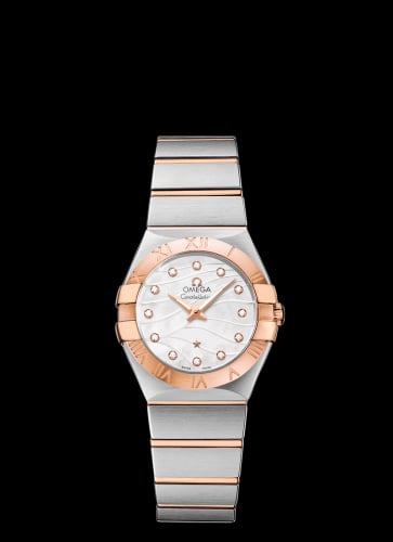 Omega Constellation Quartz 27 Stainless Steel / Red Gold / MOP