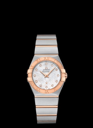 Omega Constellation Quartz 27 Stainless Steel / Red Gold / White MOP