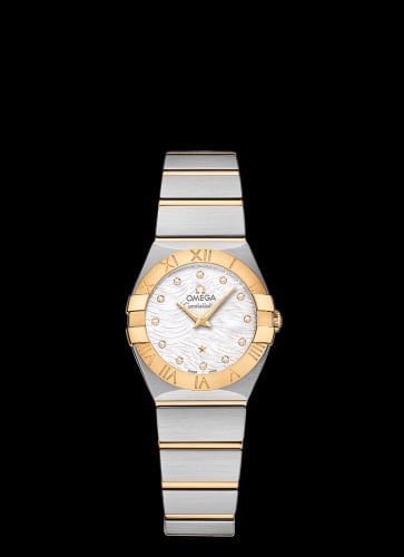 Omega Constellation Quartz 24 Stainless Steel / Yellow Gold / MOP