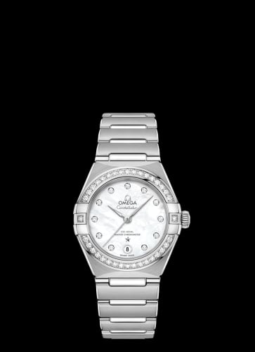 Omega Constellation Manhattan 29 Co-Axial Master Chronometer Stainless Steel / MOP / Diamond