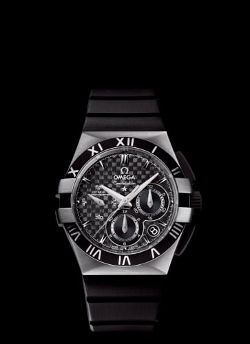 Omega Constellation Co-Axial 35 Chronograph Titanium / Carbon / Rubber
