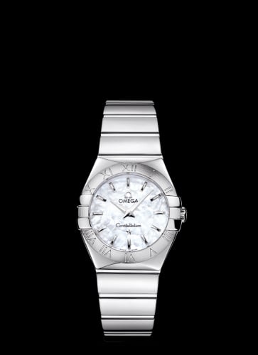Omega Constellation Quartz 27 Polished Stainless Steel / MOP