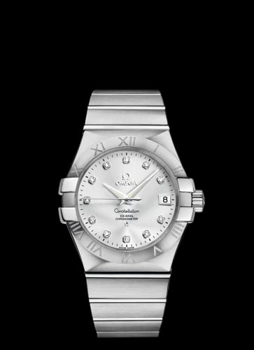 Omega Constellation Co-Axial 35 Stainless Steel / Silver