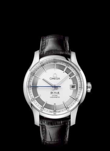 Omega De Ville Hour Vision Co-Axial Stainless Steel / Silver