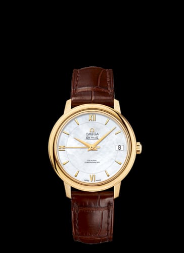 Omega De Ville Prestige Co-Axial 32.7 Yellow Gold / MOP