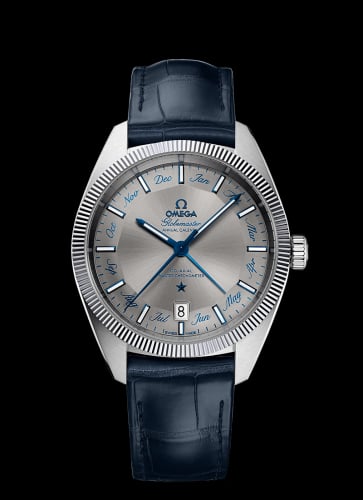 Omega Globemaster Annual Calendar Stainless Steel / Silver