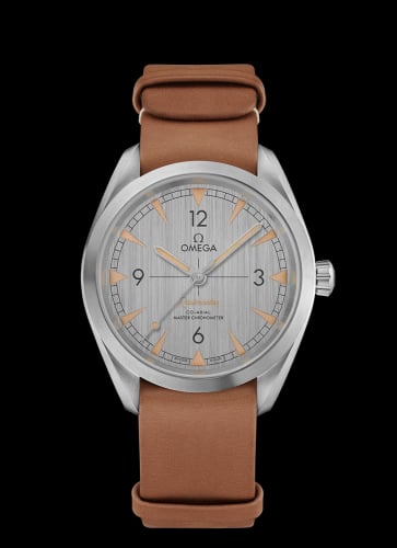 Omega Railmaster Omega Co-Axial Master Chronometer 40 Stainless Steel / Silver / Strap