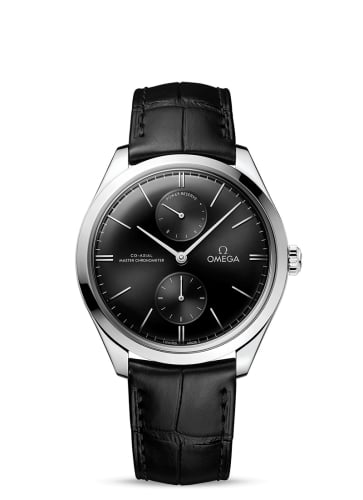 Omega De Ville Trésor Master Chronometer Power Reserve Stainless Steel / Black