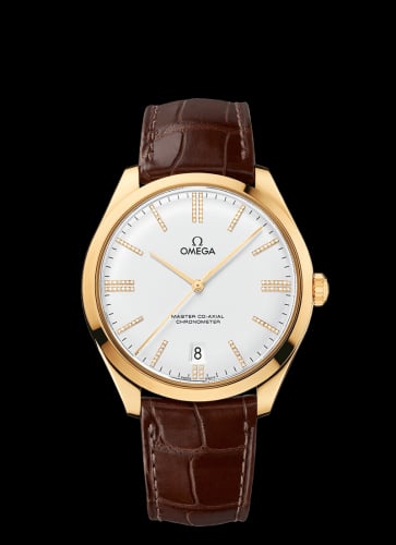 Omega De Ville Trésor Master Co-Axial Yellow Gold / Silver Diamond