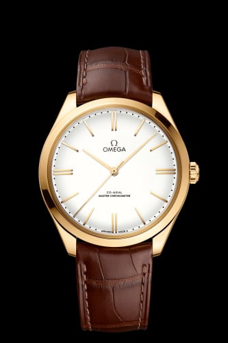 Omega De Ville Trésor Master Chronometer Yellow Gold / White Enamel