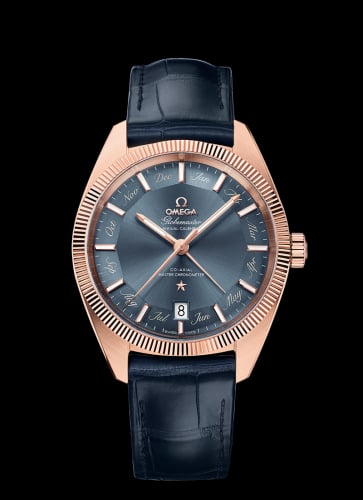 Omega Globemaster Annual Calendar Sedna Gold / Grey