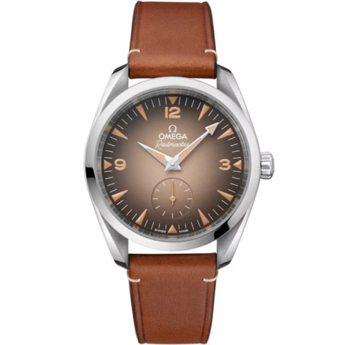 Omega Railmaster Omega Co-Axial Master Chronometer Small Seconds 38 Stainless Steel / Beige Gradient