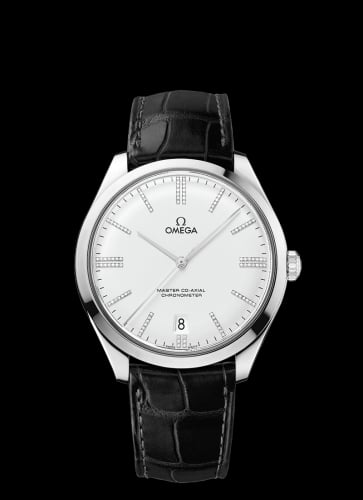 Omega De Ville Trésor Master Co-Axial White Gold / Silver Diamond