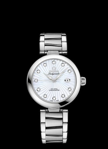 Omega LadyMatic Co-Axial 34 Stainless Steel / MOP / Bracelet