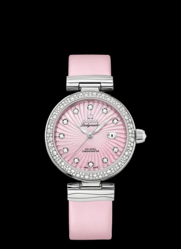 Omega LadyMatic Co-Axial 34 Stainless Steel / Diamond / Pink MOP