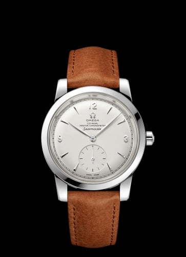 Omega Seamaster 1948 Small Seconds Stainless Steel / Silver / Leather