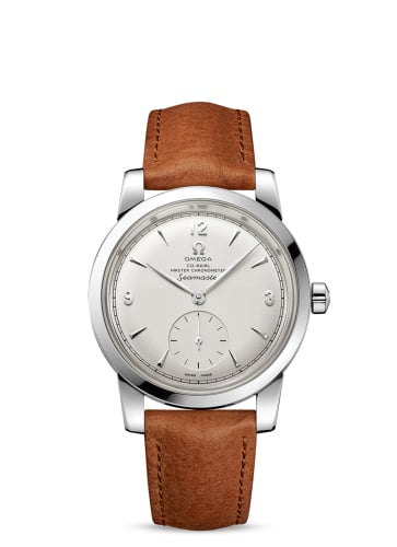 Omega Seamaster 1948 Small Seconds Stainless Steel / Silver / Leather