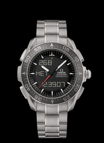 Omega Skywalker X-33 Titanium / Black / Bracelet