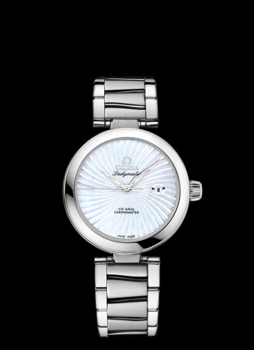 Omega LadyMatic Co-Axial 34 Stainless Steel / MOP / Bracelet