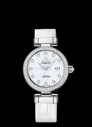 Omega LadyMatic Co-Axial 34 Stainless Steel / Diamond / MOP