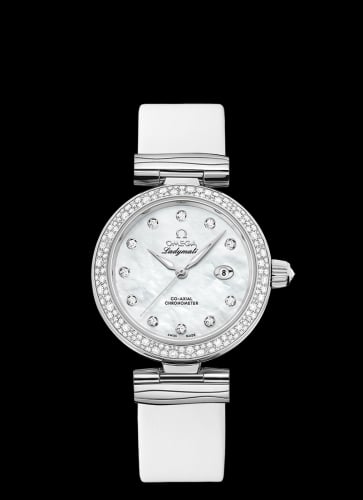 Omega LadyMatic Co-Axial 34 Stainless Steel / Diamond / MOP