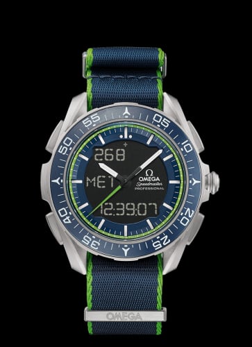 Omega Skywalker X-33 Titanium / Blue / Nato / Solar Impulse