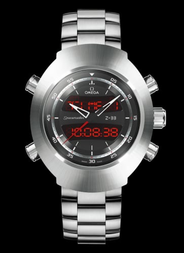 Omega Spacemaster Z-33 Titanium / Black / Bracelet