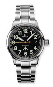 Omega Dynamic III Date Stainless Steel / Black / Bracelet / Japan