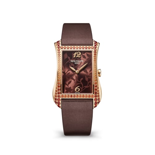 Patek Philippe Gondolo Serata Rose Gold - Spessartite / Brown Floral
