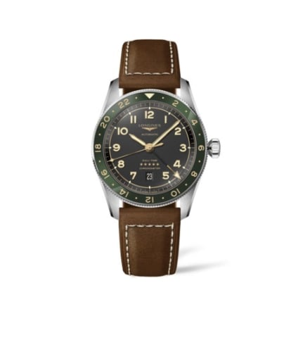 Longines Spirit Zulu Time 42 Grey / Strap