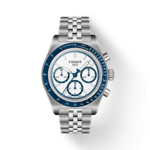 Tissot PR516 Chronograph Automatic Stainless Steel / Black / Bracelet