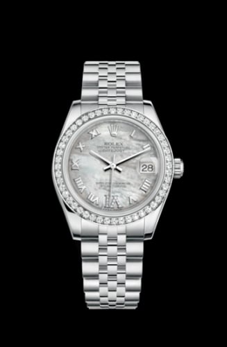 Rolex Datejust 31 Stainless Steel Diamond / Jubilee / MOP - Roman